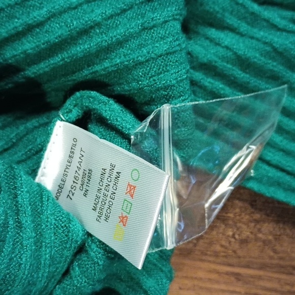 Saturday Sunday Green Quarter Button Anthropologie Sweater FFF - Picture 4 of 5